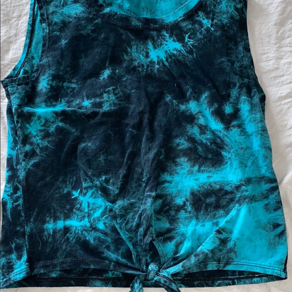 Tie dye crop top